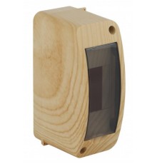 Щиток тусо о/п на 2 мод. с вертикальной дверцей. 140х55х85мм сосна на светлой основе  68302-27М  Рувинил