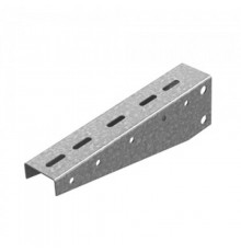Консоль подвеса для средних нагрузок, на поверхность, база 200, толщ. 2,0 мм, нерж. AISI 304  КПН5-200-2,0-Н304  OSTEC