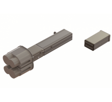 Элемент питающий + заглушка, тип 2, Cu, 6P, 40A  LTC40LFED4AA000  DKC