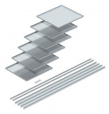 Кассетная рамка OKA RK 400x200x15 (6 шт.,сталь) (OKA RK 200 15)  7425300  OBO Bettermann