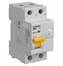 KARAT УЗДП 1P+N 40A  KA-DP10-1-040  IEK