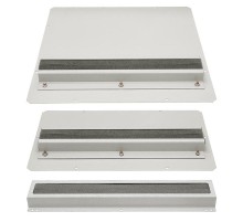 Заглушка WZ-1718-40-01-011 с губч.вв.д.отв.A(380x380мм)шк.SZB,OTS1,SZB SE,DC,SZE2,ECO-LINE,420x420мм,,сер.(RAL 7035) (1718-40-2-1/7035)  17899  Zpas