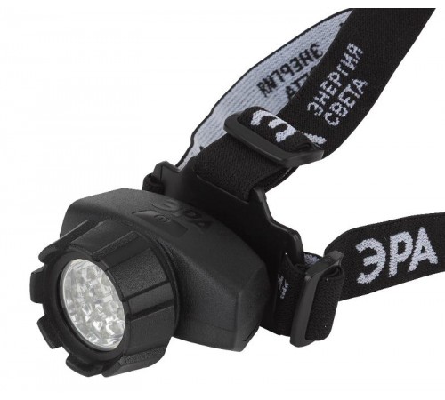 Фонарь налобный 14xLED 3xAAA GB-603, 4 режима, черный  Б0031383  ЭРА