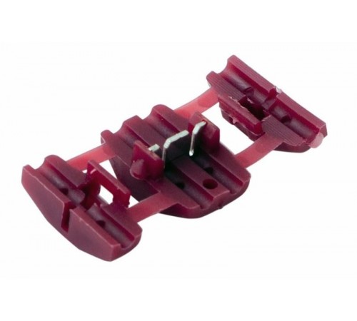 Ответвитель питания 0.5-0.75 мм красный  08-0791  REXANT