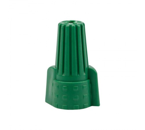 Соединительный изолирующий зажим заземления с лепестками СИЗ-99  12 мм (5-16 мм), зеленый (10 шт./уп.)  08-0707-10  REXANT