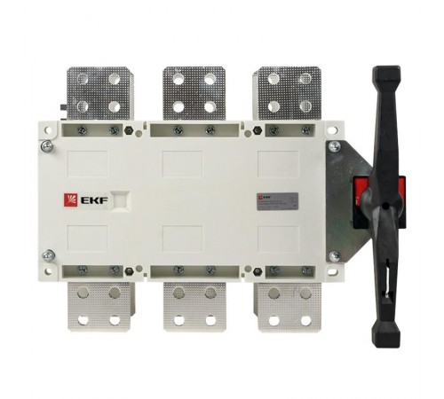 Рубильник-переключатель 2500A 3P c рукояткой управления для прямой установки PowerSwitch  pscs-2500-3  EKF