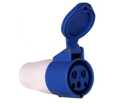 Розетка переносная 233 2Р+РЕ 63А 220В IP67 EKF PROxima  ps-233-63-220  EKF