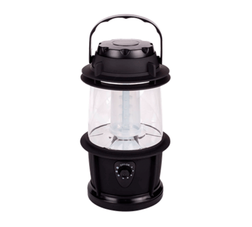 Фонарь кемпинговый СL 04B 3W 20LED 200Lm 3xD ЧЕРНЫЙ  4690612031965  IN HOME