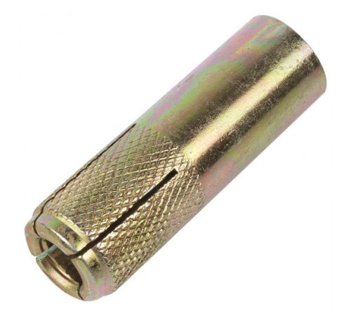 Анкер забивной стальной оцинкованный (цанга) М8 10х30 (100 шт/уп)  PR08.2341  Промрукав