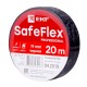 Изолента ПВХ черная 19мм 20м серии SafeFlex   plc-iz-sf-b   EKF