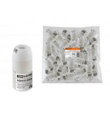 Патрон подвесной термостойкий пластик Е14 белый  SQ0335-0009  TDM