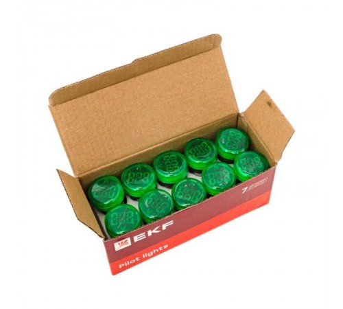 Индикатор значения напряжения зеленый ED16-22VD EKF PROxima  ed16-22vd-g  EKF