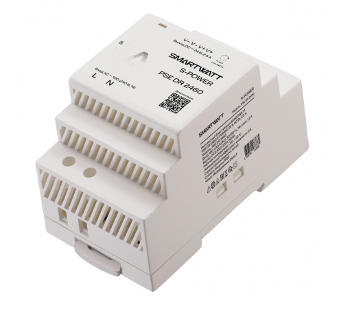 Блок питания импульсный SMARTWATT PSE DR 2460 S-POWER, 24 В, 60 Вт, 2,5 А  4512020450013  SMARTWATT
