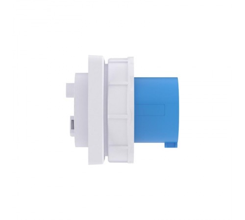 Вилка панельная прямая IP67 125А 2P+E 250В  DIS24612593  DKC