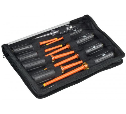  Набор отверток диэлектрических Т3 9шт ARMA2L 5  A2L5-NS30-T3-09  IEK