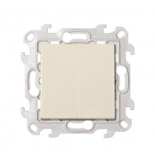 Simon 24 Сл. кость Выключатель 2-кл.  2450398-031  Simon