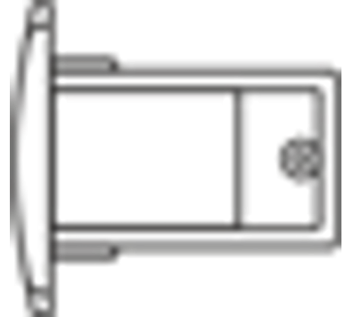 Connector PG L-shaped external white  2909002890  Световые Технологии