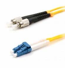 Патч-корд оптический переходной (SM), 9/125 (OS2), LC/UPC-FC/UPC, (Duplex), LSZH, 15м  50-2530  REXANT