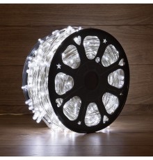Гирлянда "LED Клип-лайт" 12 V, прозрачный ПВХ, 150 мм, цвет диодов белый  325-155  NEON-NIGHT