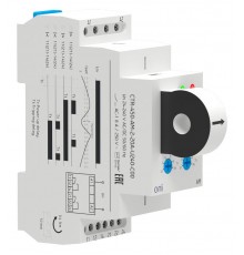 Реле контроля тока AM 2А-20А 2 конт. 24-240В AC/24В DC  CTR-450-AM-2-20A-U240-C00  ONI