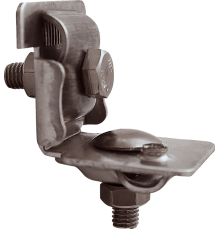 Держатель проводника круглого 6-10 мм для фальца 0.7-8 мм универсальный, оцинк.91091-2Ezetek