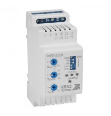 Реле контроля напряжения и фаз OptiDin РНПП-311М-24DC-УХЛ4  240051  КЭАЗ