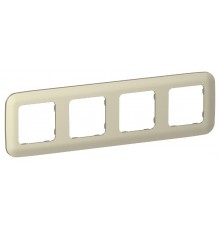 FLITE Artistic Рамка 4-ая РУ-4-А-ФлШ шампань  FI-M42-31-20-K37  IEK