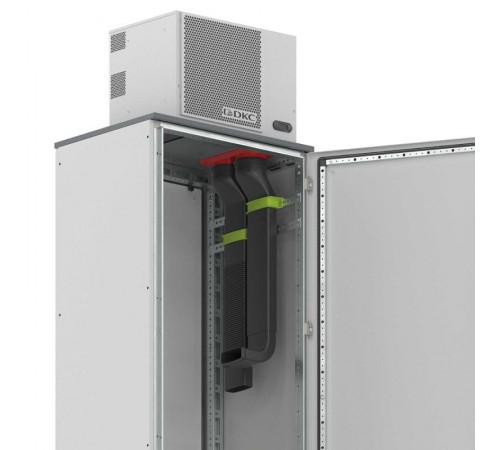 Адаптер воздуховода для потолочного кондиционера 1000-2000 Вт, RAL7035  R5KLMCNV04  DKC