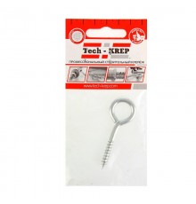Шуруп-кольцо 6,0х40 (1шт) - пакет  103896  Tech-KREP