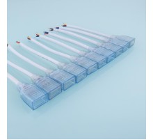 Коннектор для ленты Premium LS012 220V 5050 RGB односторонний гибкий (10 pkt) (PSL-08)  a041344  Elektrostandard