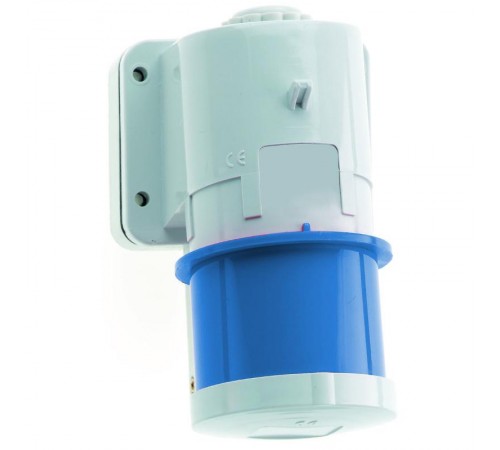 Вилка настенная 16А 5p(3P+N+PE) 9h 250v IP44 2470 I 2470-Bals I Bals