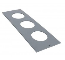 Рамка приборная классик на 3 места для лючка C-Line 24  cl-rp-3-24  EKF