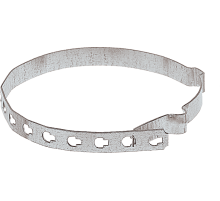 Держатель проводника круглого 8 мм для водосточных труб 80-120 мм, оцинк.91061Ezetek