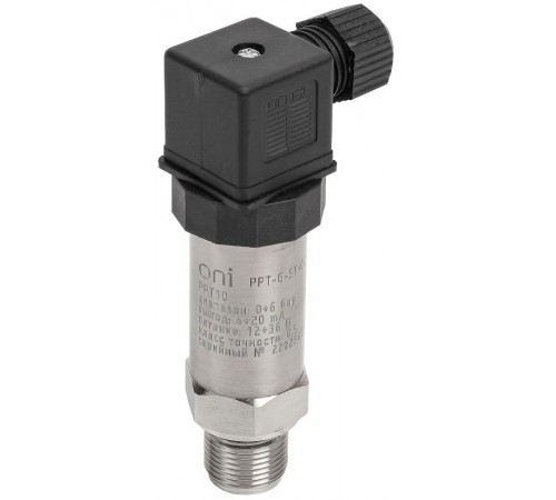 Преобр. давл. PPT10 0,5% 0-6Бар 4-20мА M20 DIN43650  PPT-G-ST-006-4-20-3-2  ONI