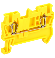 Клемма пружинная КПИ 2в-1,5 17,5А желтая   YZN11-001-K05  IEK 