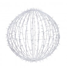 Шар светодиодный 230V, диаметр 80 см, 450 светодиодов, эффект мерцания, цвет белый  501-614  NEON-NIGHT