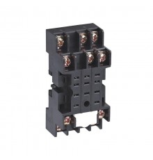 Колодка CZY08A-02 для реле JZX-22F(B)/2Z,NJX-13FW(B)/2ZS, JZX-18F(L)/2Z 2 контакта (R)  285962  CHINT