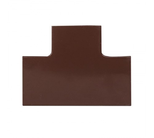 Угол T-образный (25х25) (4 шт) Plast EKF PROxima  под темное деревоtchd-25-25x4EKF