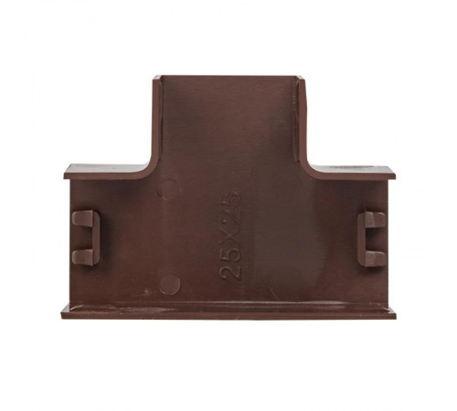 Угол T-образный (25х25) (4 шт) Plast EKF PROxima  под темное деревоtchd-25-25x4EKF