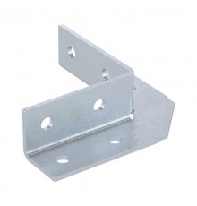 Уголок крепежный 90 градусов, двухлучевой, 8 отверстий  BMD1502  DKC