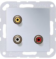 2x Cinch Audio (RCA) / Composite Video MAA1031AL Jung