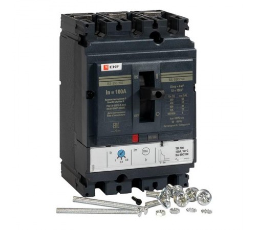 Выключатель автоматический ВА-99C (Compact NS) 100/100А 3P 36кА EKF PROxima  mccb99C-100-100  EKF