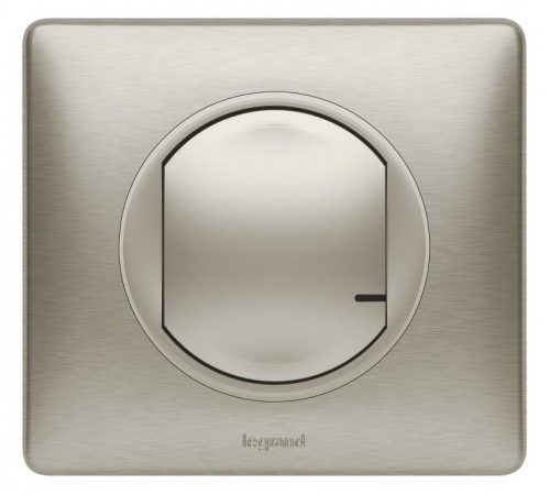Выключатель Умный беспроводной 1-кл. Celiane рамка титан; титан Netatmo  067773  Legrand
