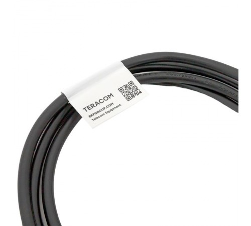 Кабель питания TERACOM для ИБП, ПК и мониторов разъемы C13-C14 сеч. 3x0.75мм2 250В 2м  TRC-PCA-C13-C14-0.75-2M  EKF