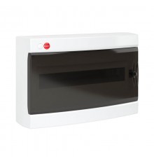 Щиток настенный с дверцей 18 мод.,IP41, белый, с клеммным блоком 63А  RB18W4TWD  DKC