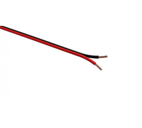 A-25-RB Кабель акустический 2х0,25 мм2 красно-черный, 100м (12/432)  Б0048262  ЭРА