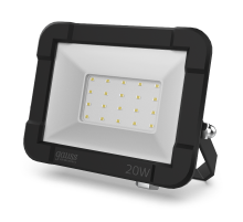 Прожектор светодиодный LED 20W IP65 6500К черный  613100320  Gauss