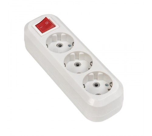 Колодка 3 гн. 16А 3,5кВт c выкл. с/з Эксперт EKF PROxima  AKB16-3i  EKF