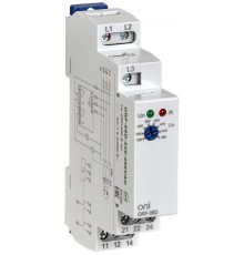 Реле фаз ORF-08D 3ф. 2 конт. 220-460В AC  ORF-08D-220-460VAC  ONI