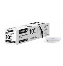 Лампа LED T80 10Вт 4000К GX53 (10шт/упак) ПРОМО  LL-T80-10-40-GX53-10-G  GENERICA